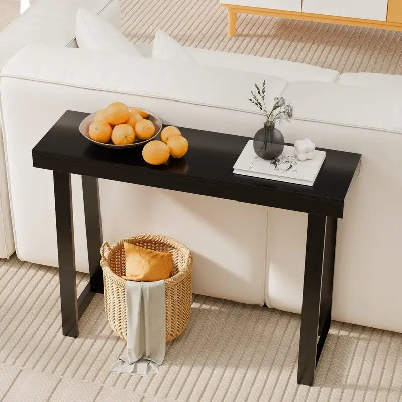 Console moderne en bois massif pour l'entrée ou le couloir
