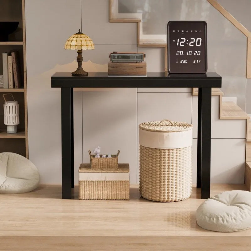 Console moderne en bois massif pour l'entrée ou le couloir