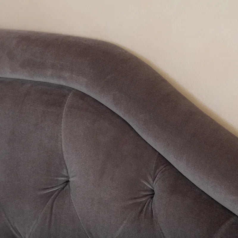Tête de lit capitonnée réglable pour lits Queen ou Full, plusieurs options de couleur