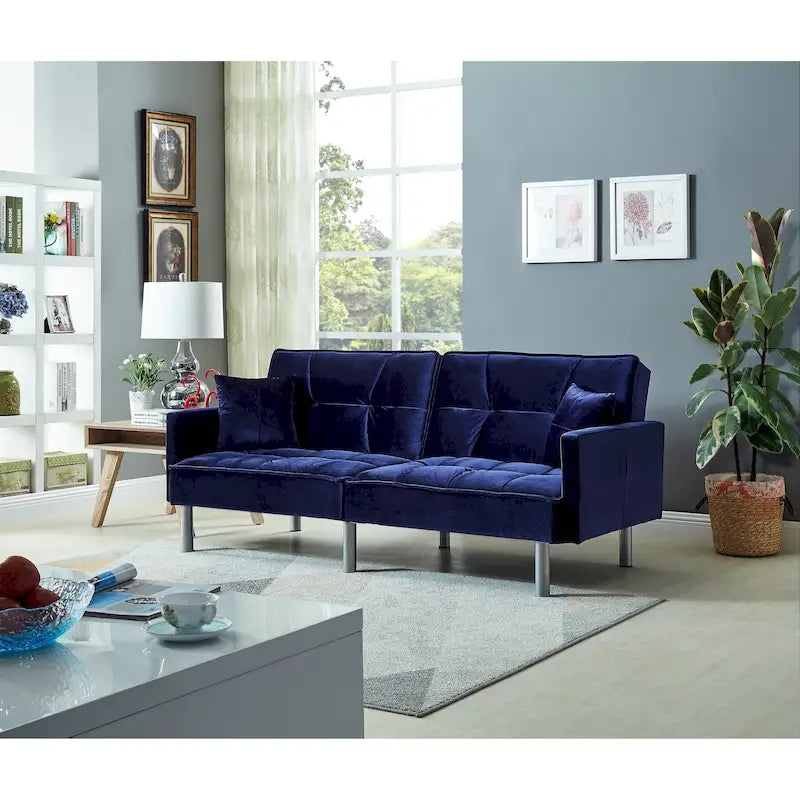 Canapés Futon Convertibles en Velours