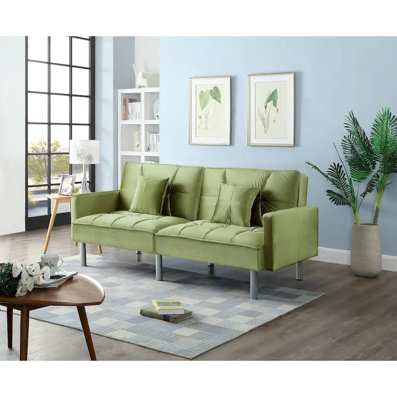 Canapés Futon Convertibles en Velours