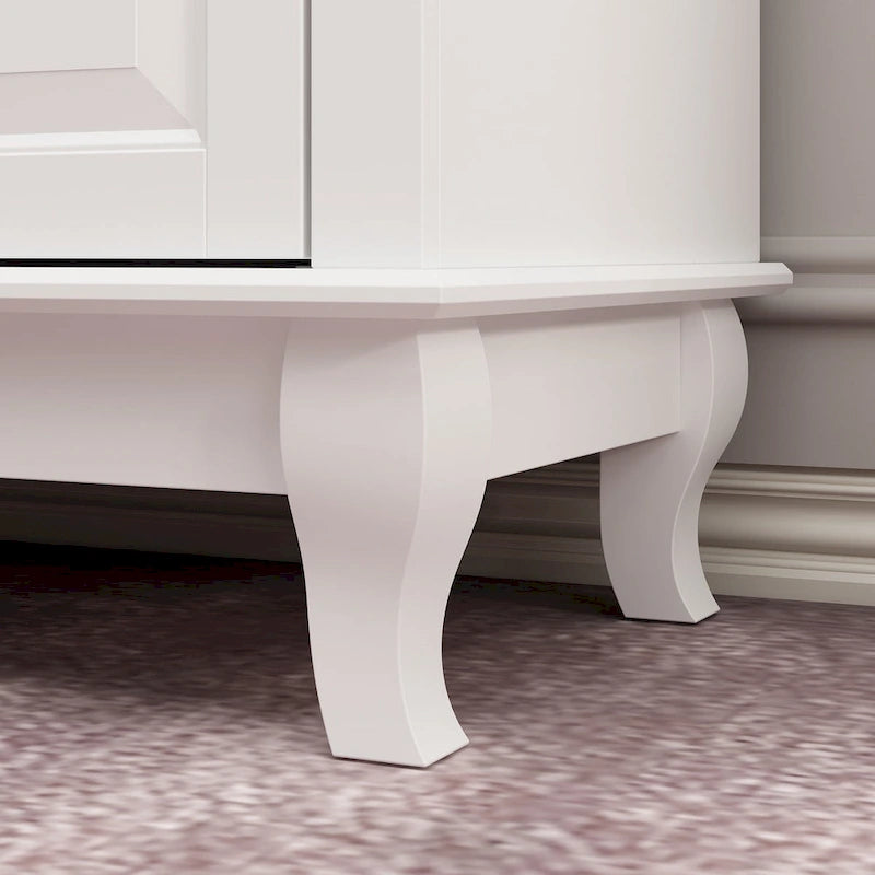 Commode 9 tiroirs Spacieuse Design élégant Blanc Noir Bleu Marine