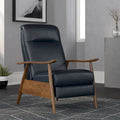 Sienna Upholstered Wood Push Back Recliner by Greyson Living