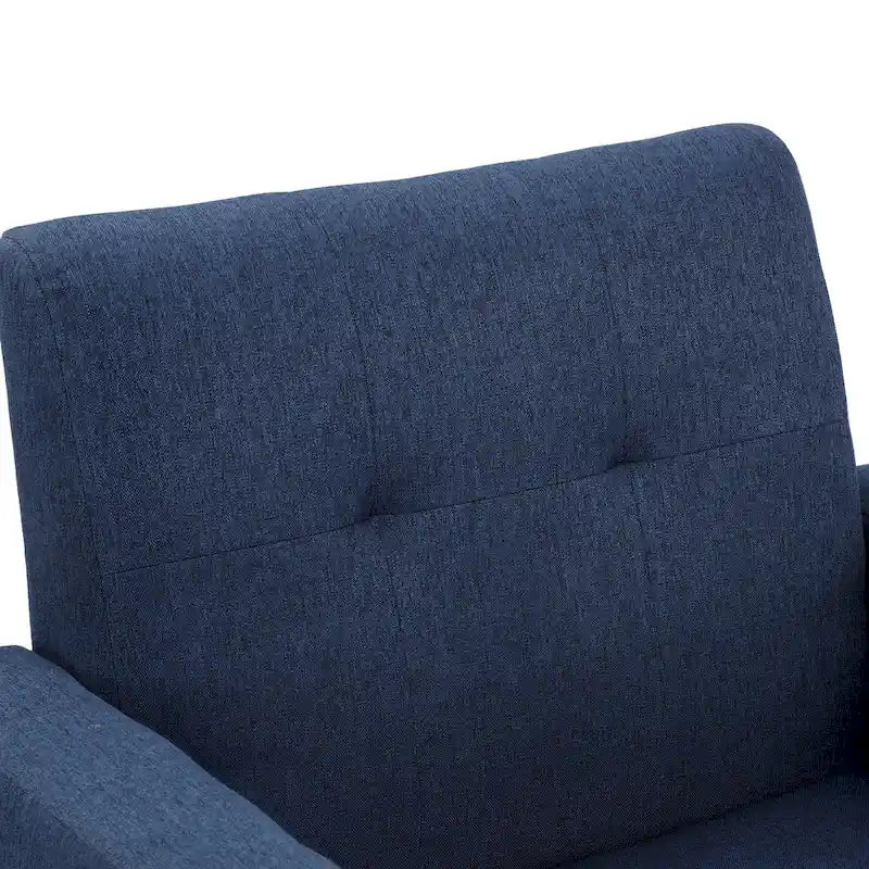 Fauteuil d'appoint moderne en tissu style milieu de siècle