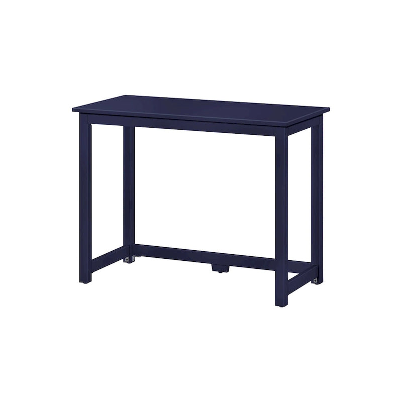 Bureau simple 100,3 cm pieds en bois massif pour bureau à domicile