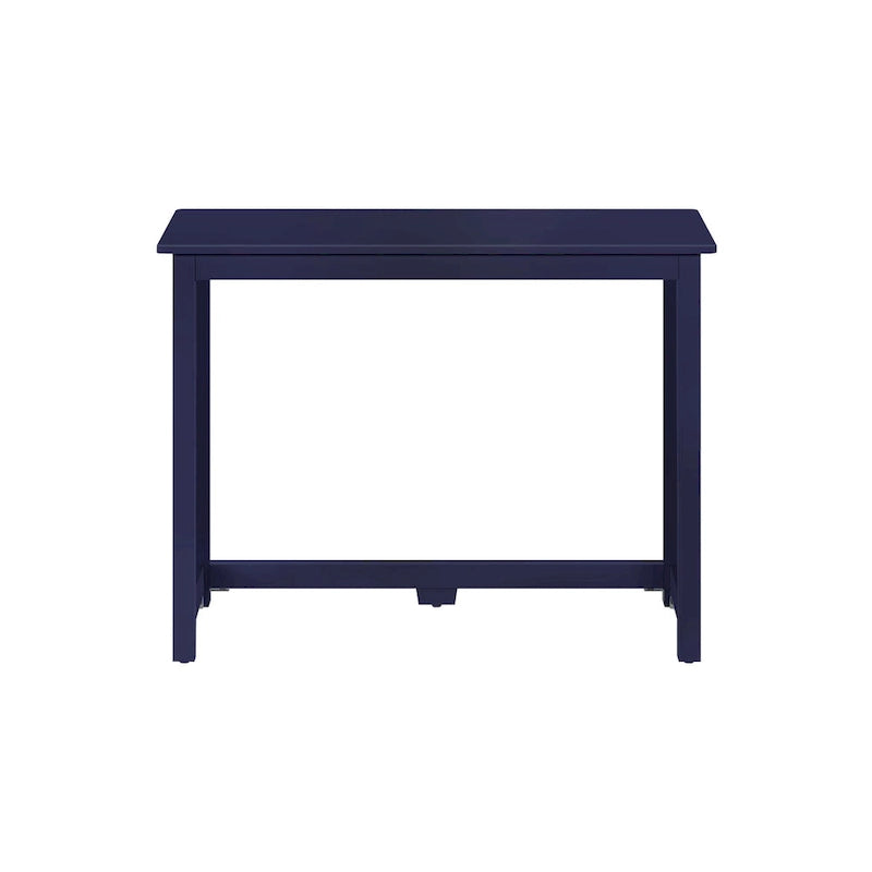 Bureau simple 100,3 cm pieds en bois massif pour bureau à domicile