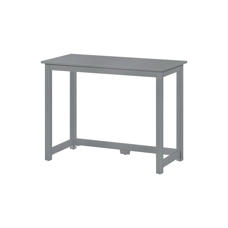 Bureau simple 100,3 cm pieds en bois massif pour bureau à domicile