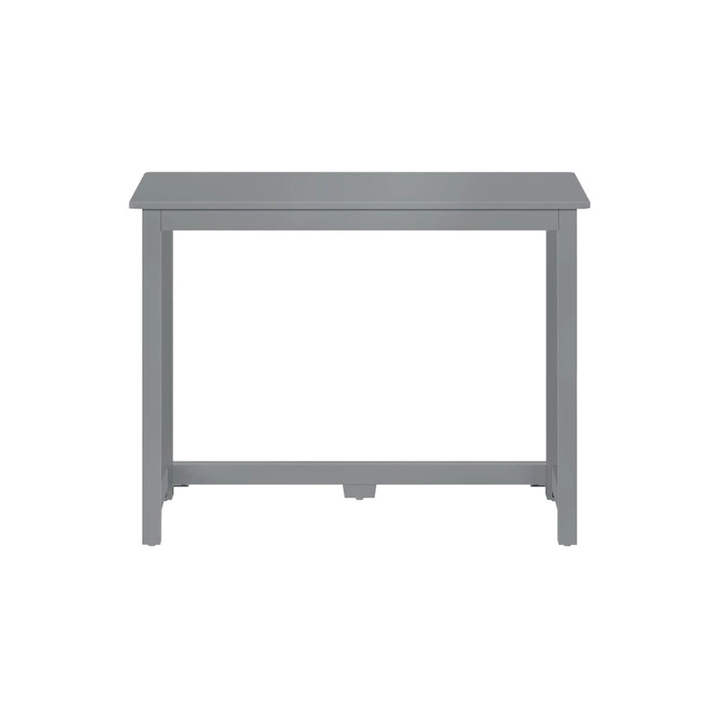 Bureau simple 100,3 cm pieds en bois massif pour bureau à domicile