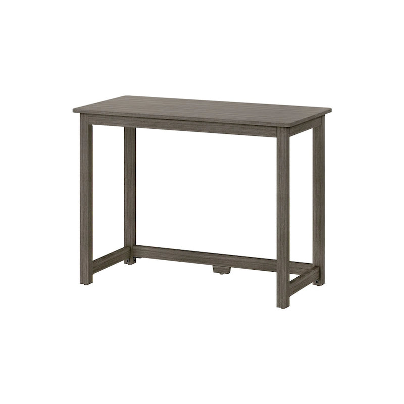 Bureau simple 100,3 cm pieds en bois massif pour bureau à domicile
