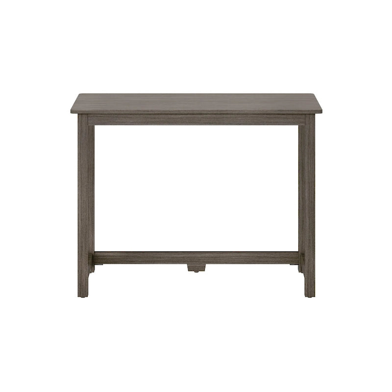 Bureau simple 100,3 cm pieds en bois massif pour bureau à domicile