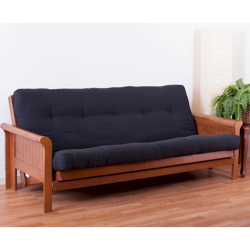 Matelas de futon en sergé de 15 cm d'épaisseur (Simple, Double ou Grand)