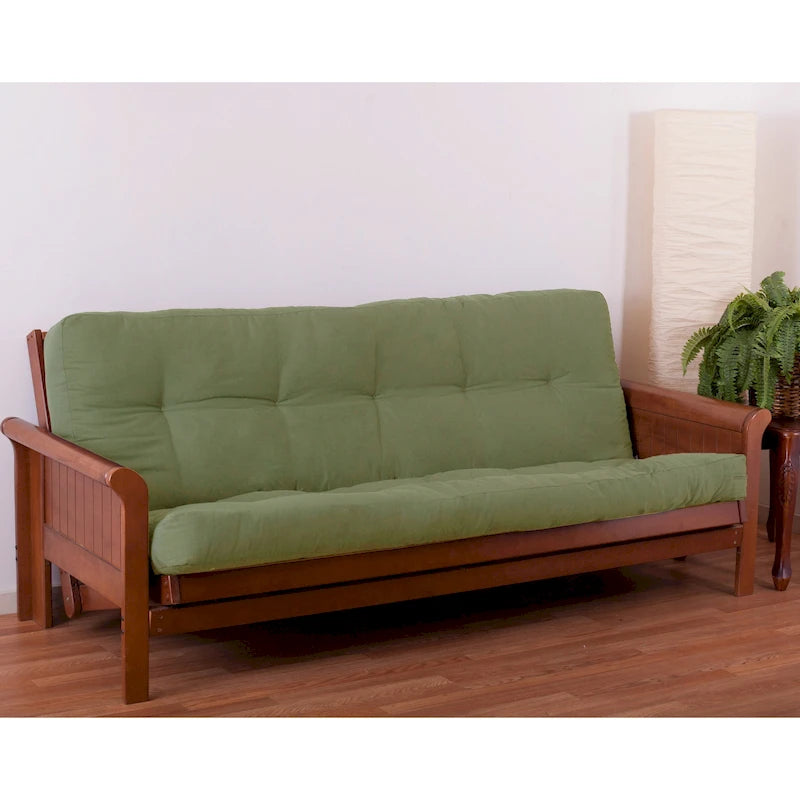 Matelas de futon en sergé de 15 cm d'épaisseur (Simple, Double ou Grand)