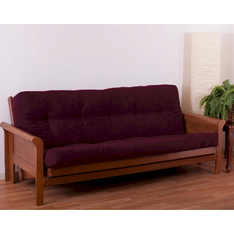 Matelas de futon en sergé de 15 cm d'épaisseur (Simple, Double ou Grand)