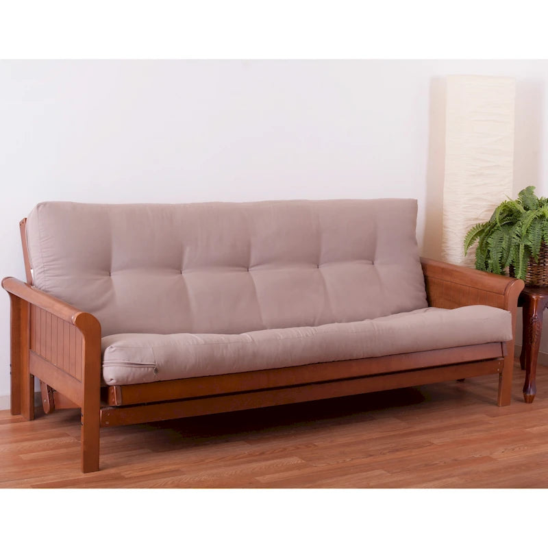 Matelas de futon en sergé de 15 cm d'épaisseur (Simple, Double ou Grand)