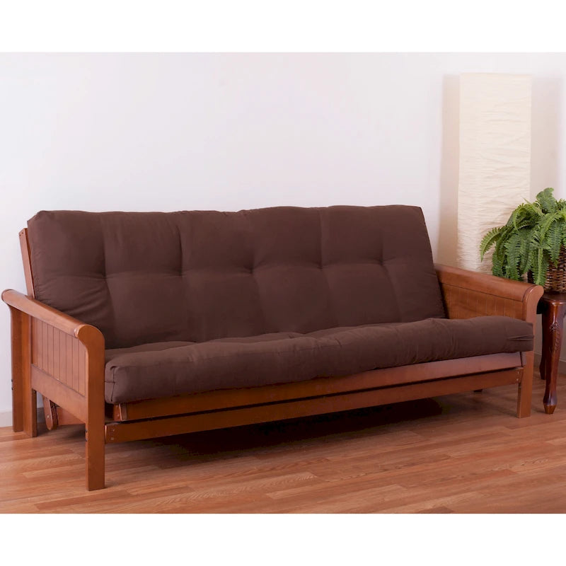 Matelas de futon en sergé de 15 cm d'épaisseur (Simple, Double ou Grand)
