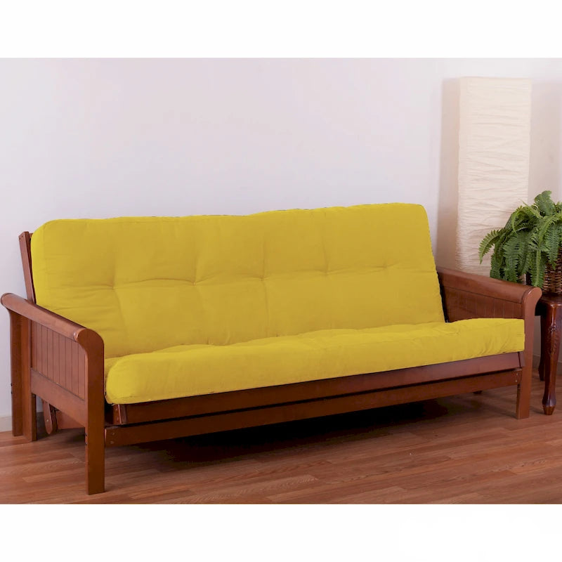 Matelas de futon en sergé de 15 cm d'épaisseur (Simple, Double ou Grand)