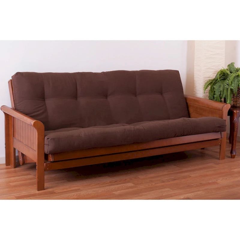 Matelas de futon en sergé de 15 cm d'épaisseur (Simple, Double ou Grand)
