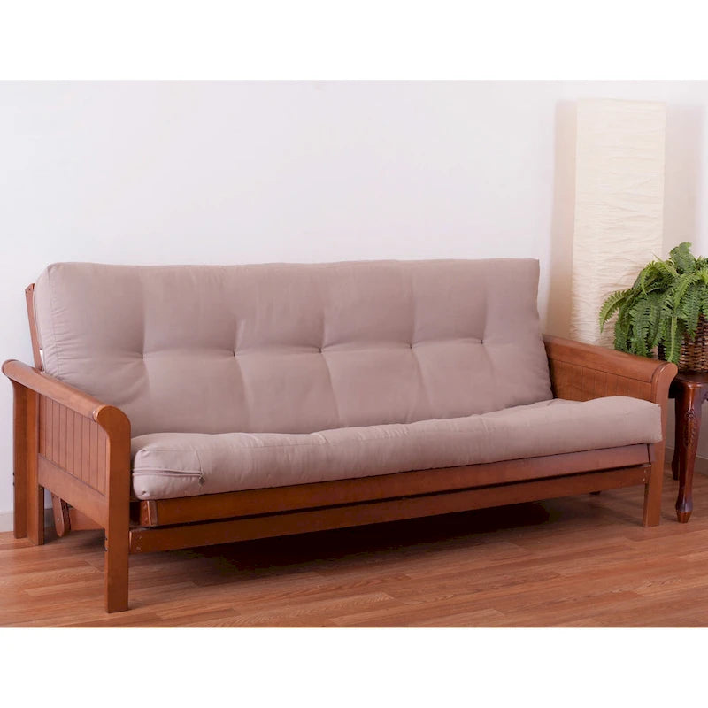 Matelas de futon en sergé de 15 cm d'épaisseur (Simple, Double ou Grand)
